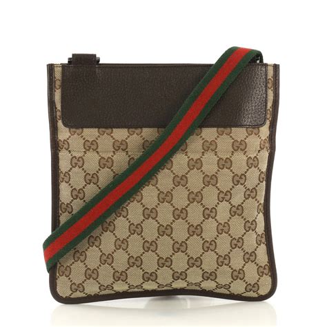 ebay gucci crossbody bags|authentic vintage gucci crossbody bag.